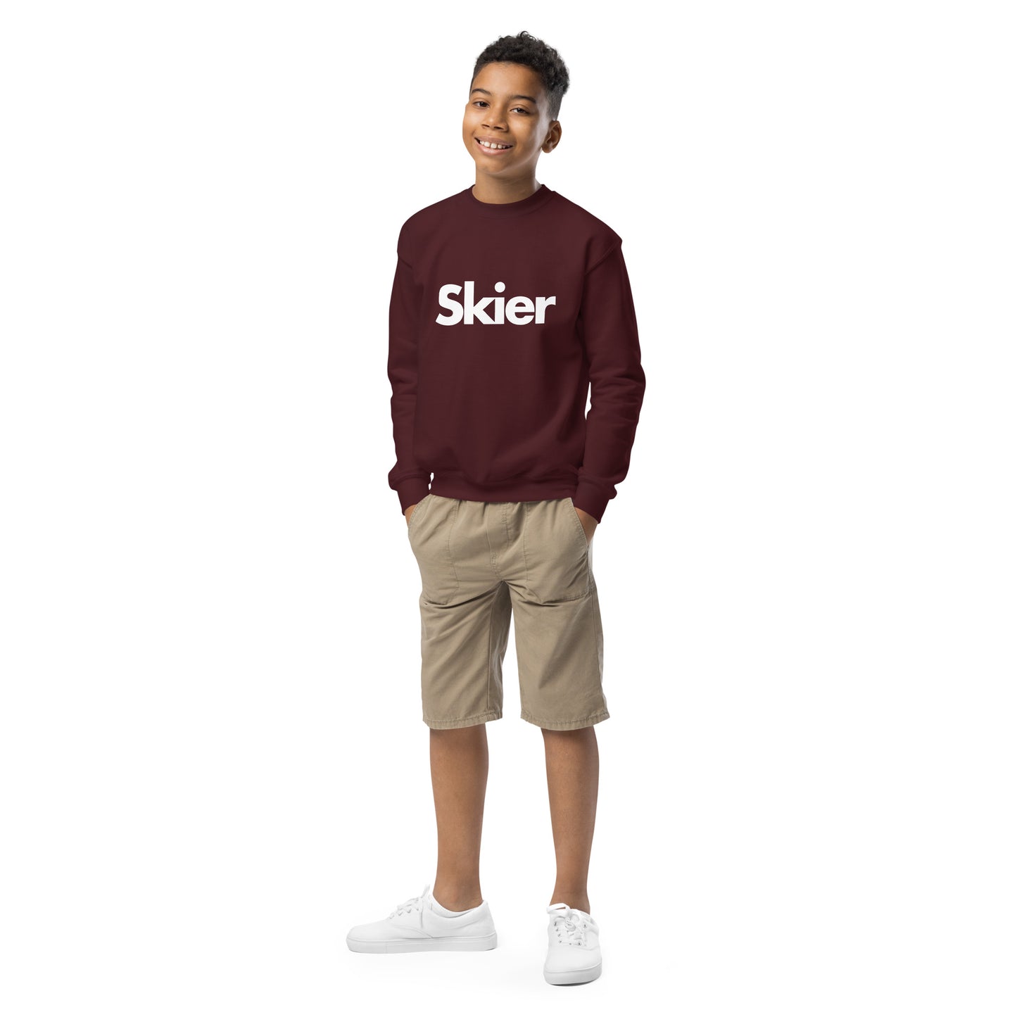 CS0020 - 03005 - Skier Unisex Youth crewneck sweatshirt