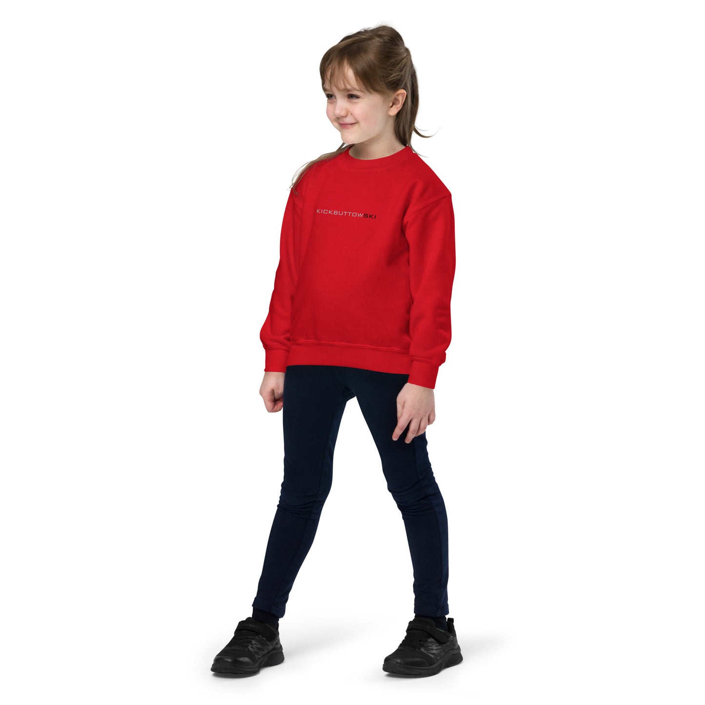 CS0068 - 03005 - Kickbuttowski Unisex Youth crewneck sweatshirt