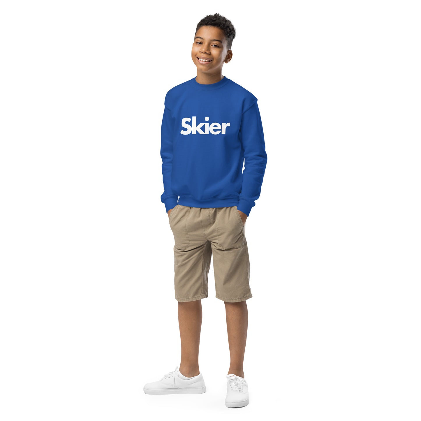 CS0020 - 03005 - Skier Unisex Youth crewneck sweatshirt