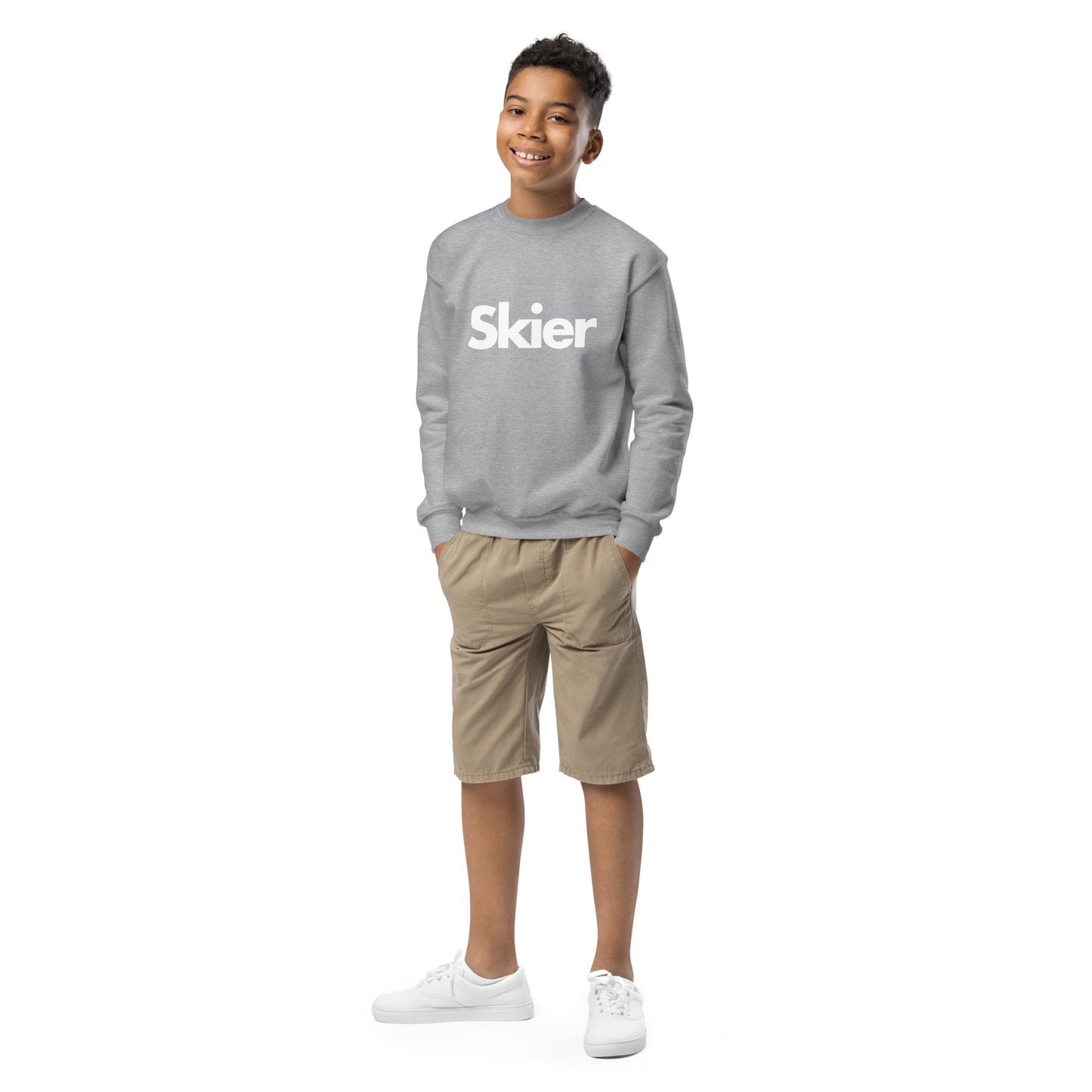 CS0020 - 03005 - Skier Unisex Youth crewneck sweatshirt