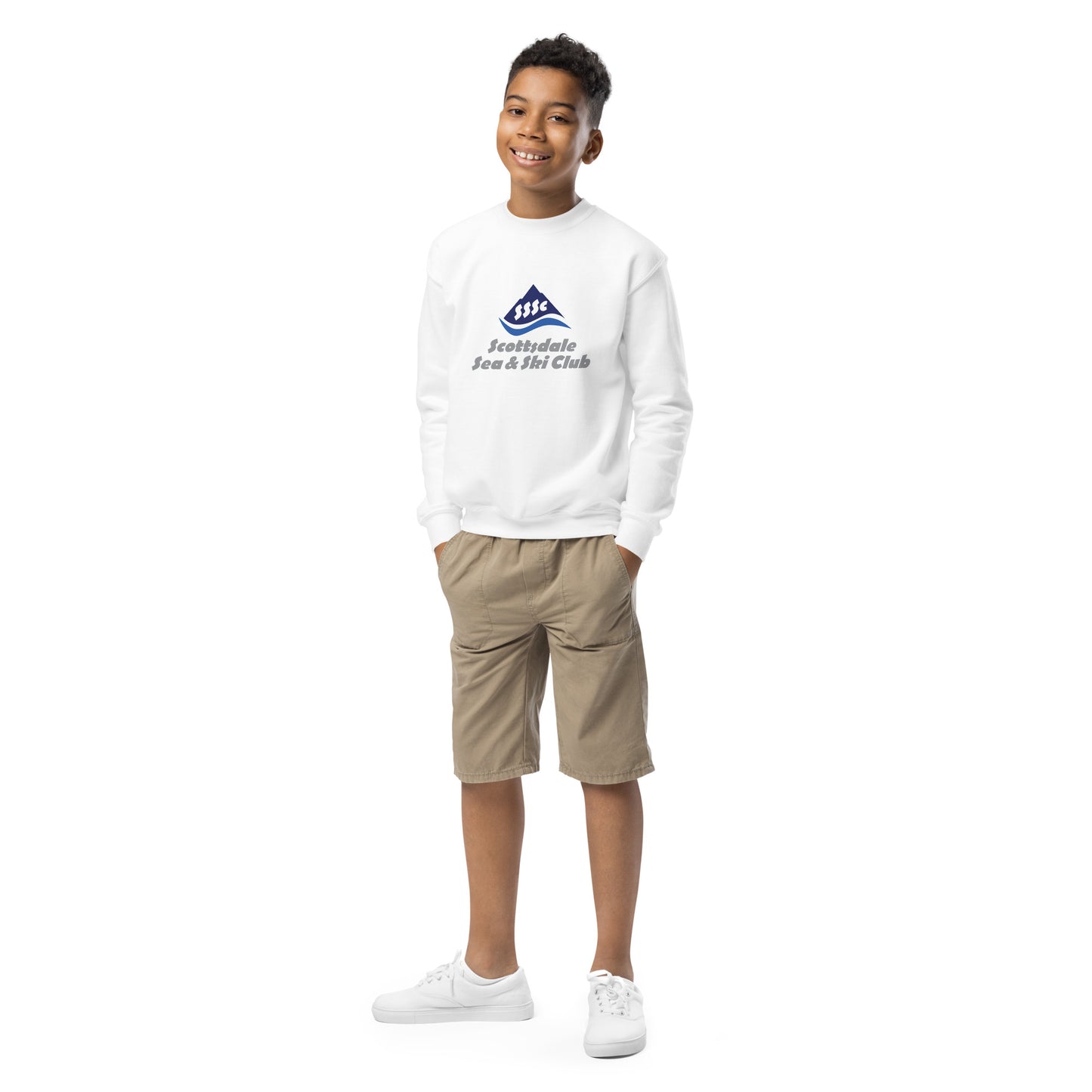 SSASC0046 - 03005 Unisex Youth Crewneck Sweatshirt