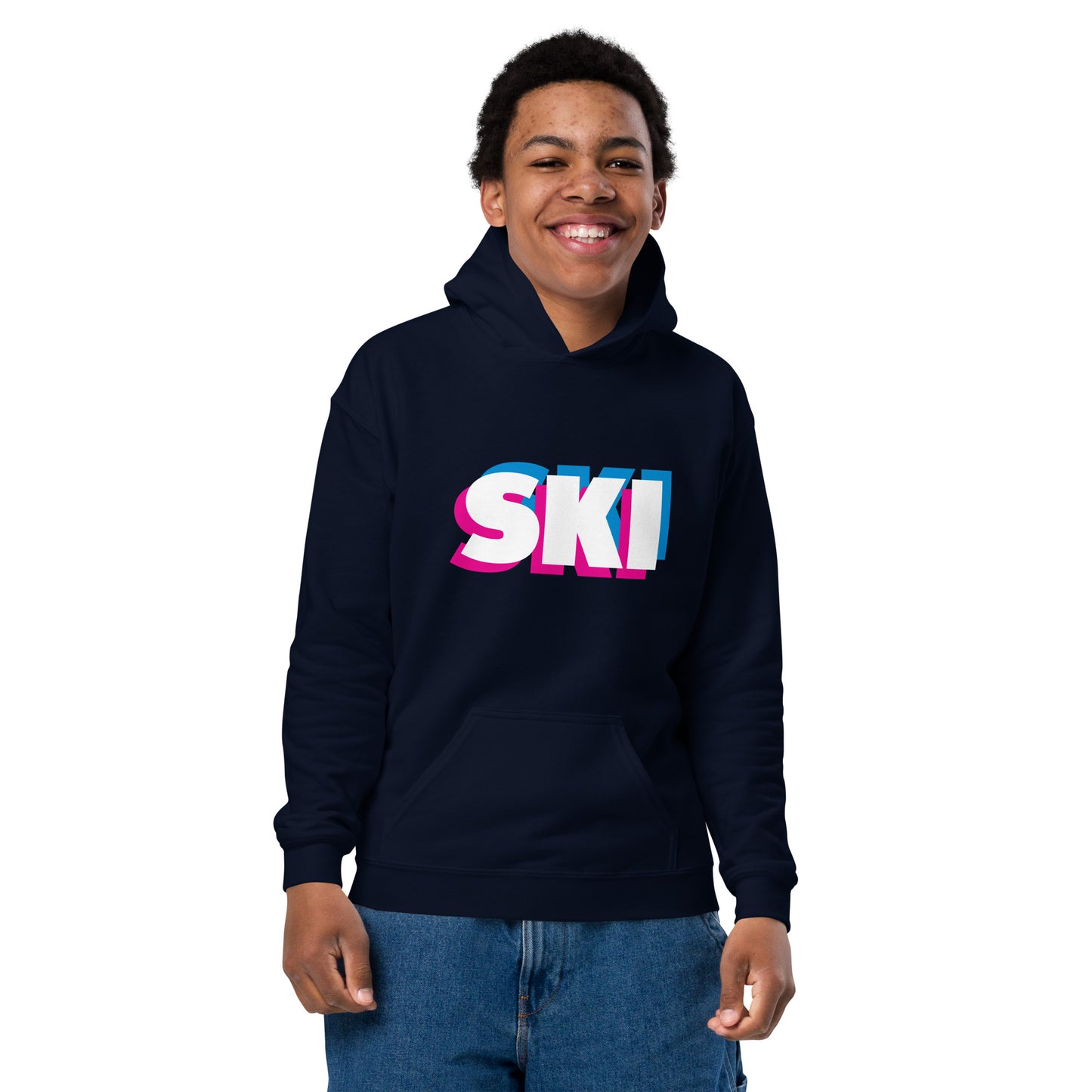 CS0058 - 03004 - 3D SKI Unisex Youth heavy blend hoodie