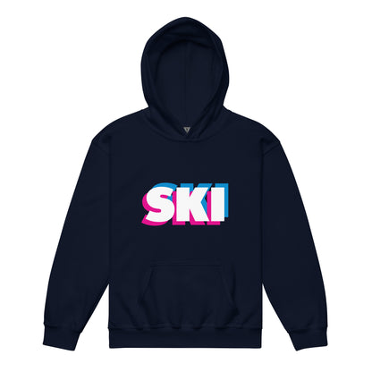 CS0058 - 03004 - 3D SKI Unisex Youth heavy blend hoodie