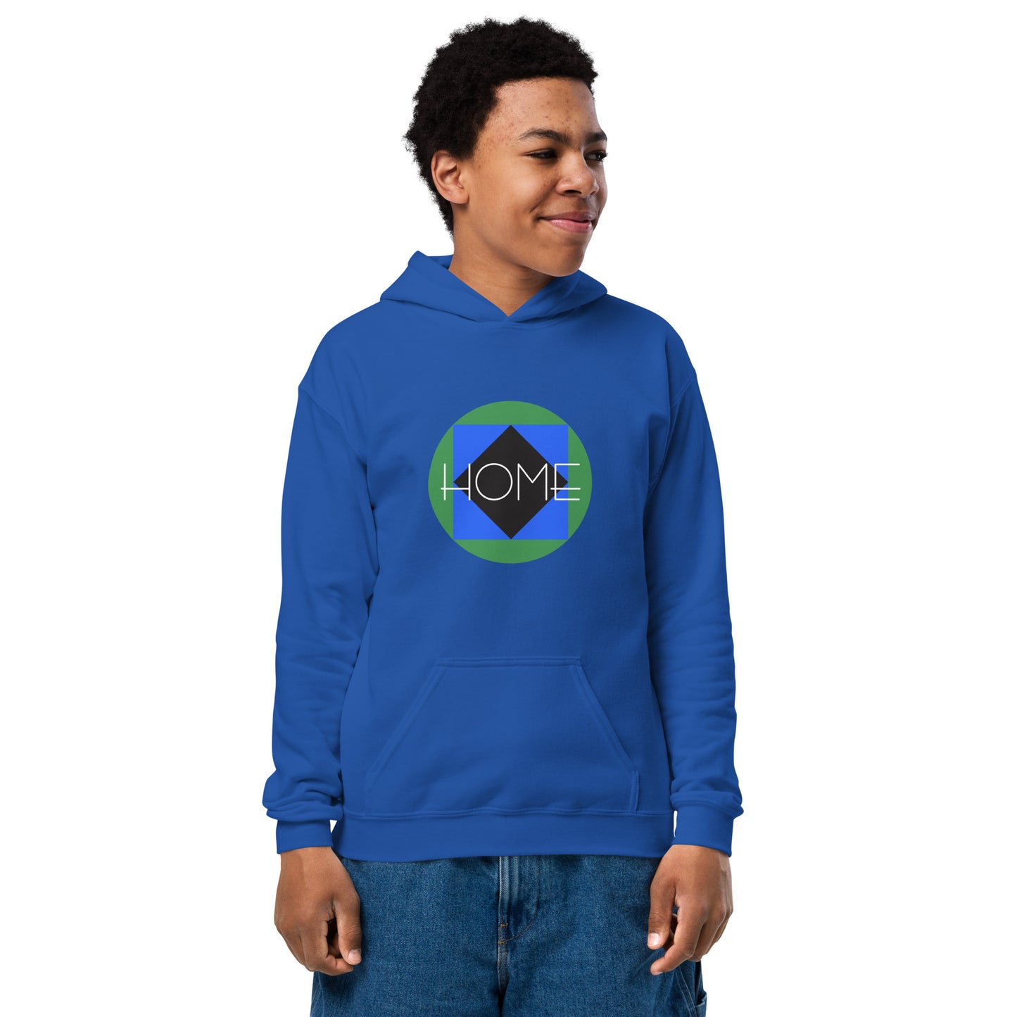 CS0023 - -03004 - Trail Icons Home Unisex Youth heavy blend hoodie