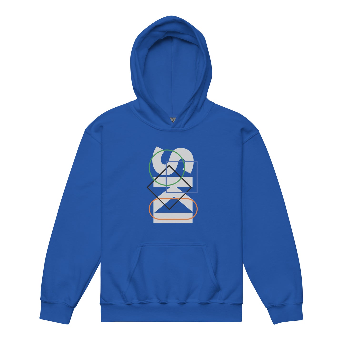 CS0044 - 03004 - SKI Icons Outlined Unisex Youth heavy blend hoodie