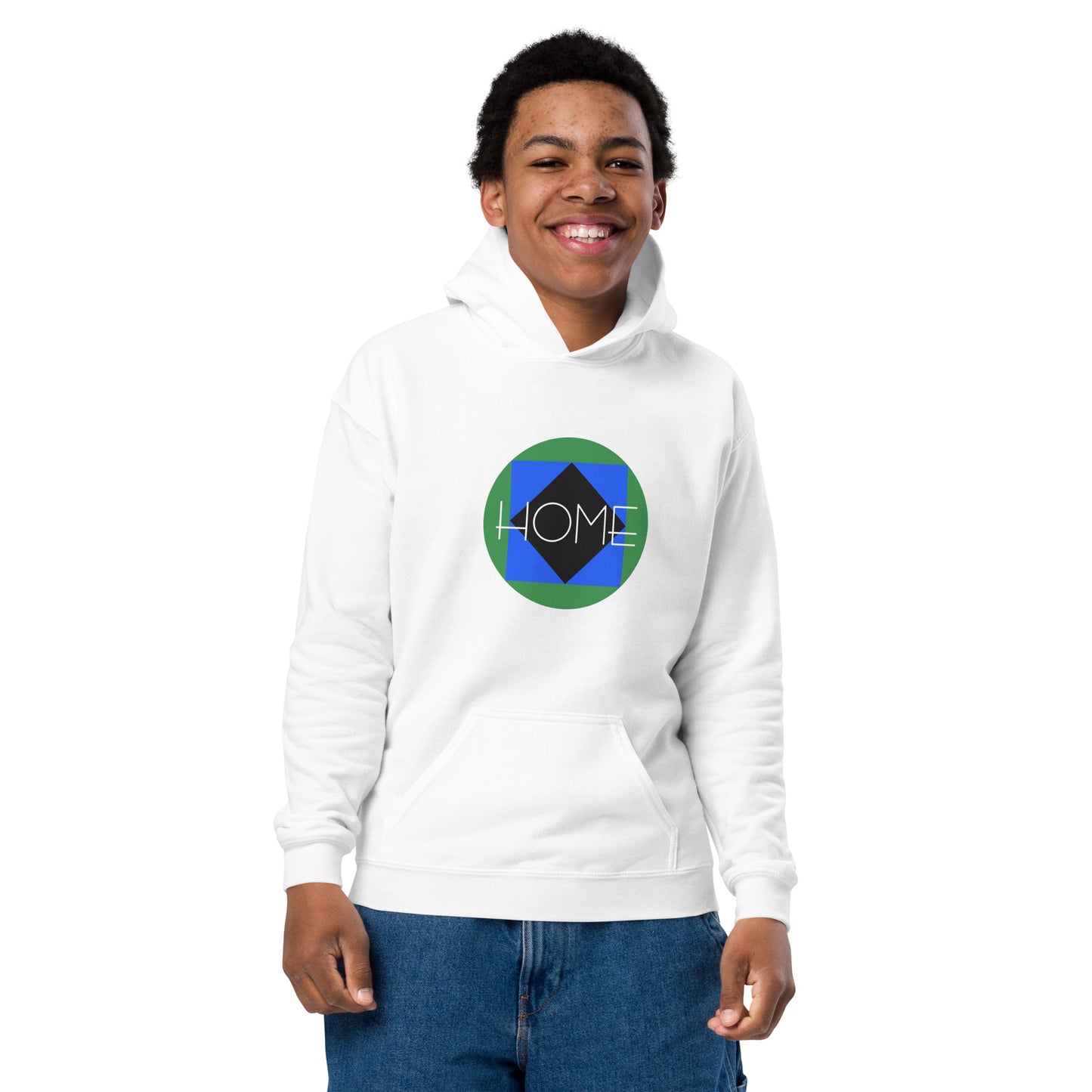 CS0023 - -03004 - Trail Icons Home Unisex Youth heavy blend hoodie