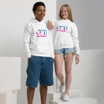 CS0058 - 03004 - 3D SKI Unisex Youth heavy blend hoodie