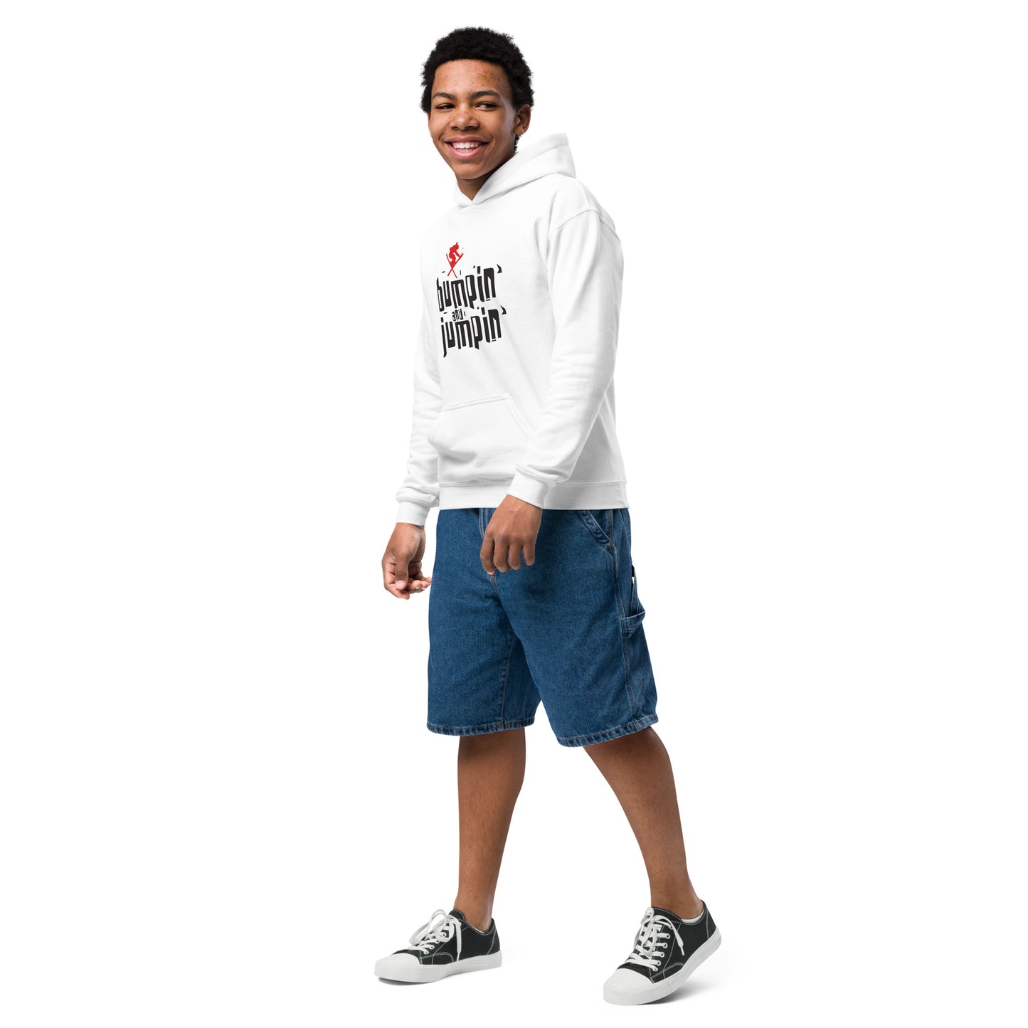 CS0039 - 03004 - Bumpin' and Jumpin' Youth heavy blend hoodie