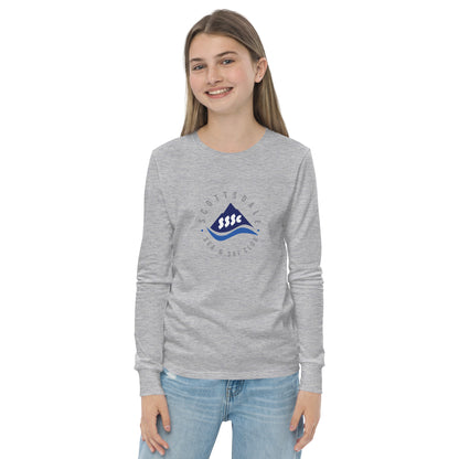 SSASC0121 - 03001 Unisex Youth Long Sleeve Tee (Circle)