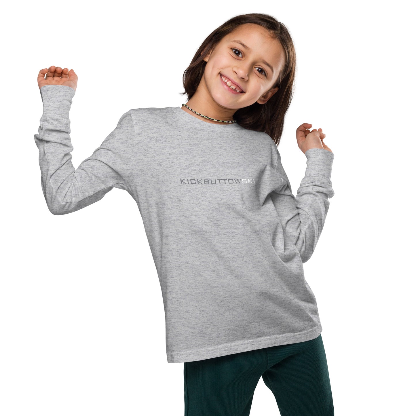 CS0068 - 03001 - Kickbuttowski Unisex Youth long sleeve tee