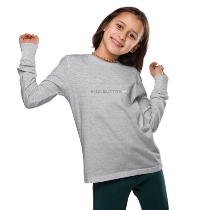 CS0068 - 03001 - Kickbuttowski Unisex Youth long sleeve tee