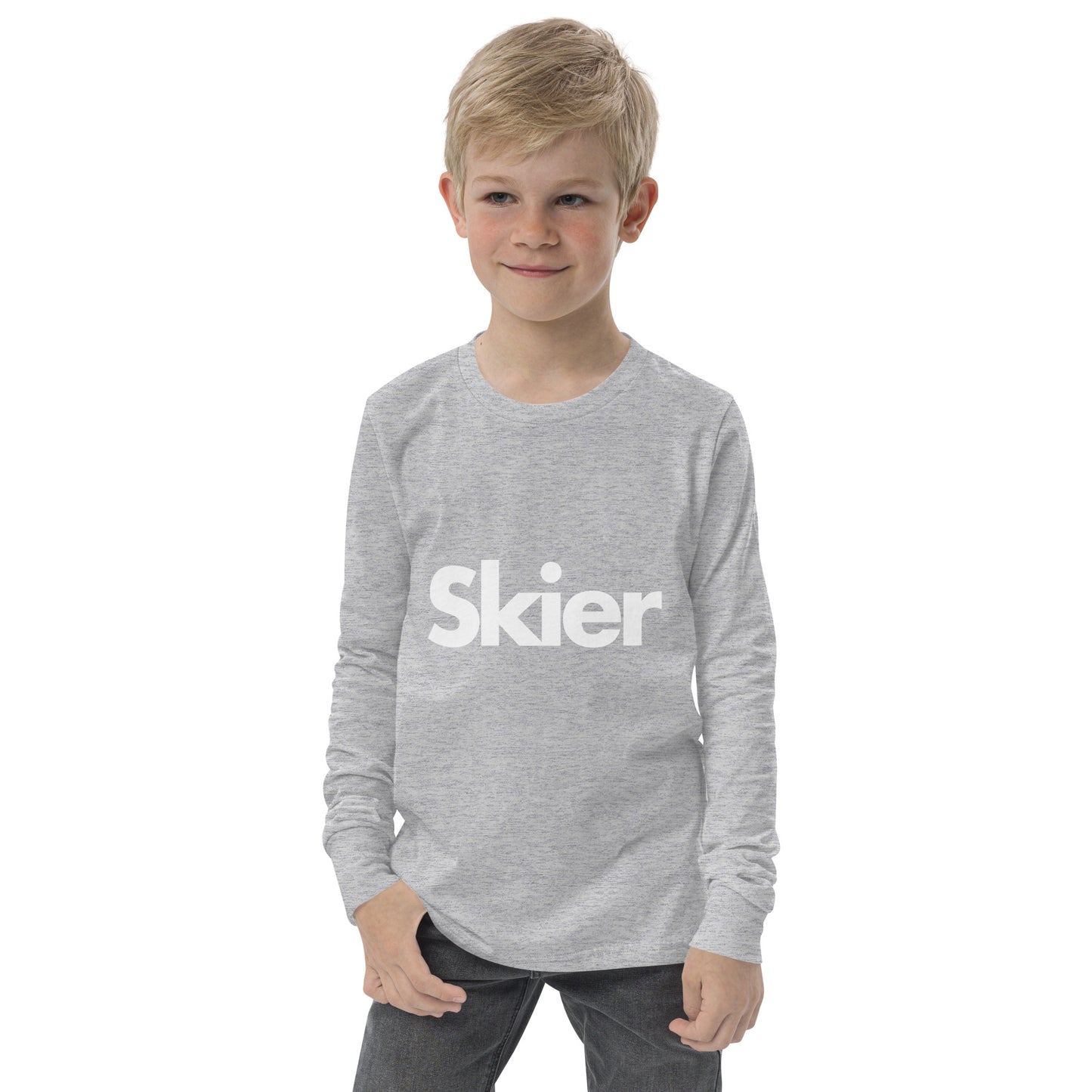 CS0020 - 03001 - Skier Unisex Youth long sleeve tee