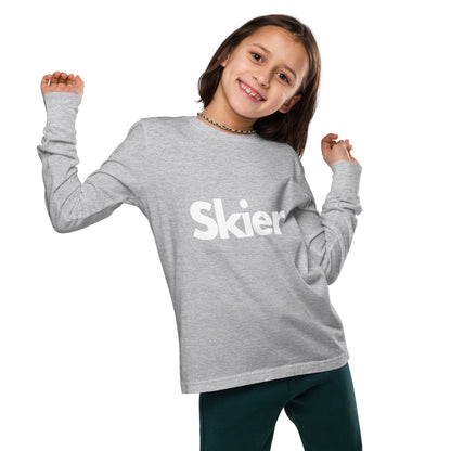 CS0020 - 03001 - Skier Unisex Youth long sleeve tee