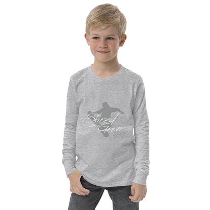 CS0021 - 03001 - Shred the Gnar Unisex Youth long sleeve tee