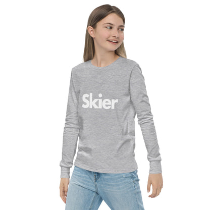 CS0020 - 03001 - Skier Unisex Youth long sleeve tee