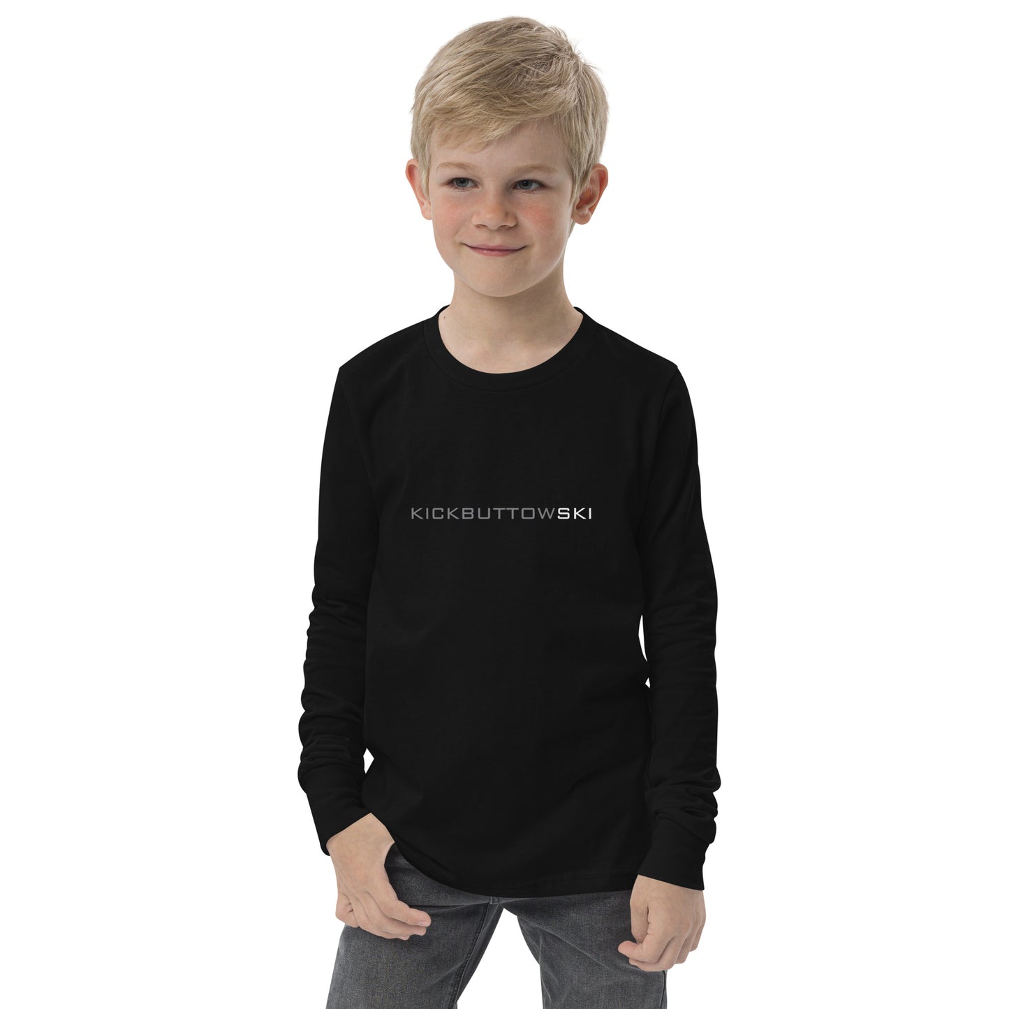 CS0068 - 03001 - Kickbuttowski Unisex Youth long sleeve tee