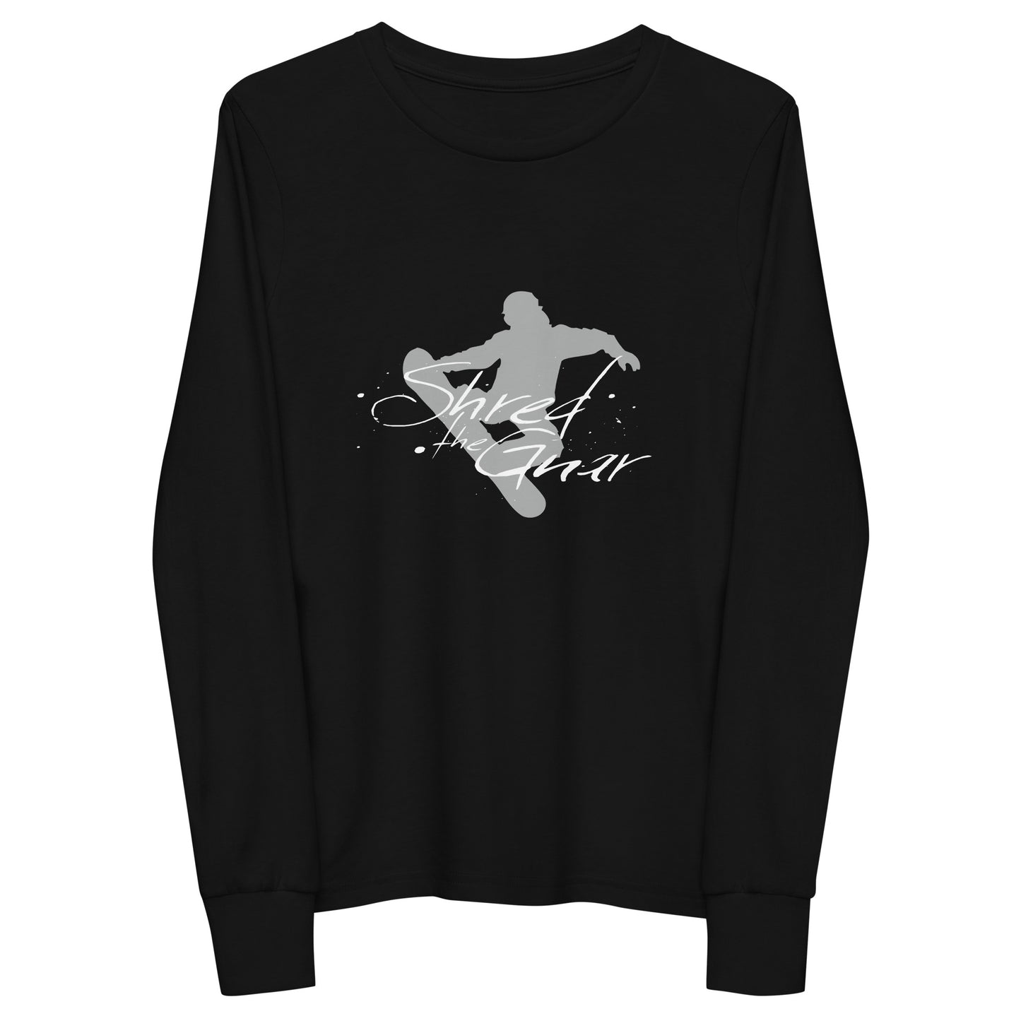 CS0021 - 03001 - Shred the Gnar Unisex Youth long sleeve tee