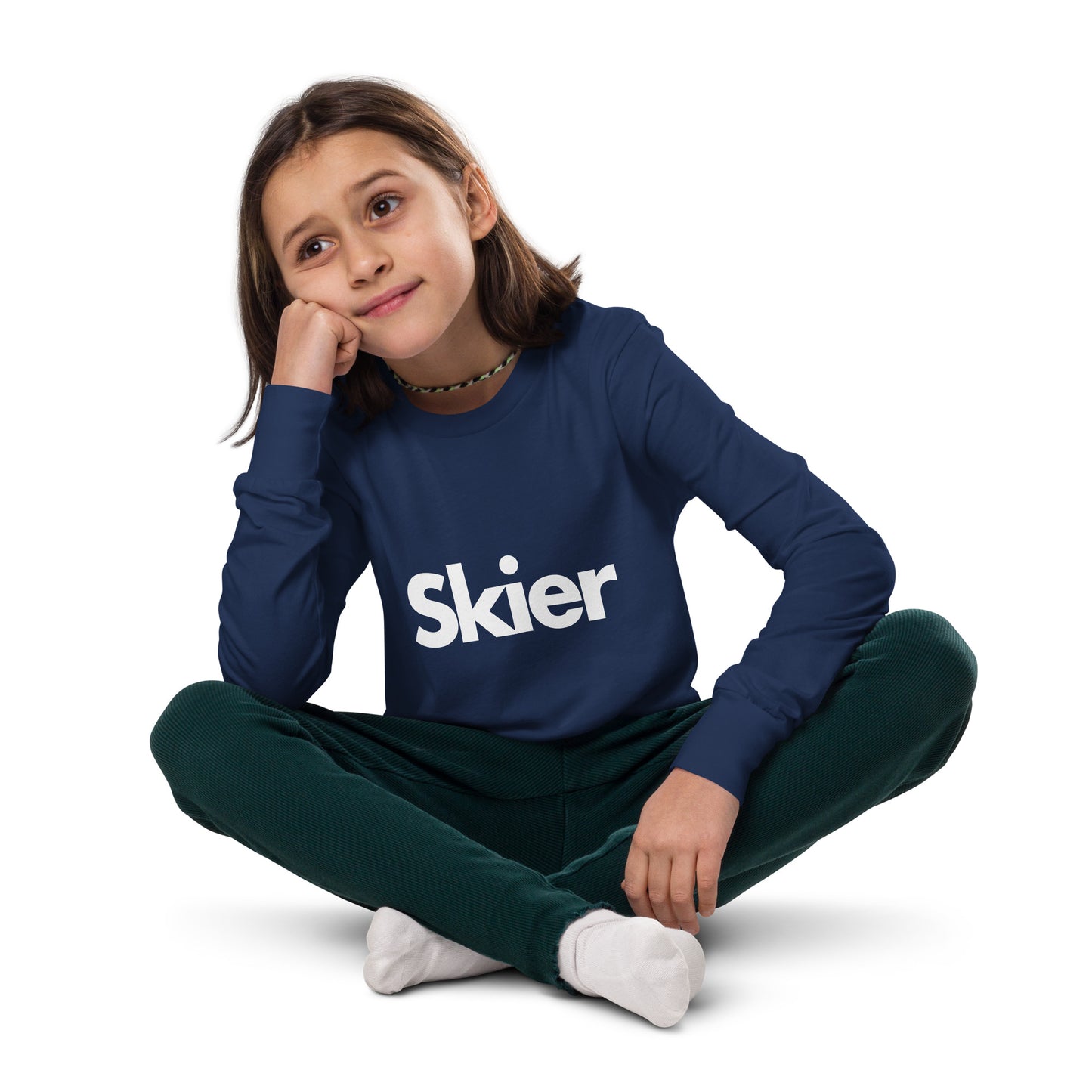 CS0020 - 03001 - Skier Unisex Youth long sleeve tee