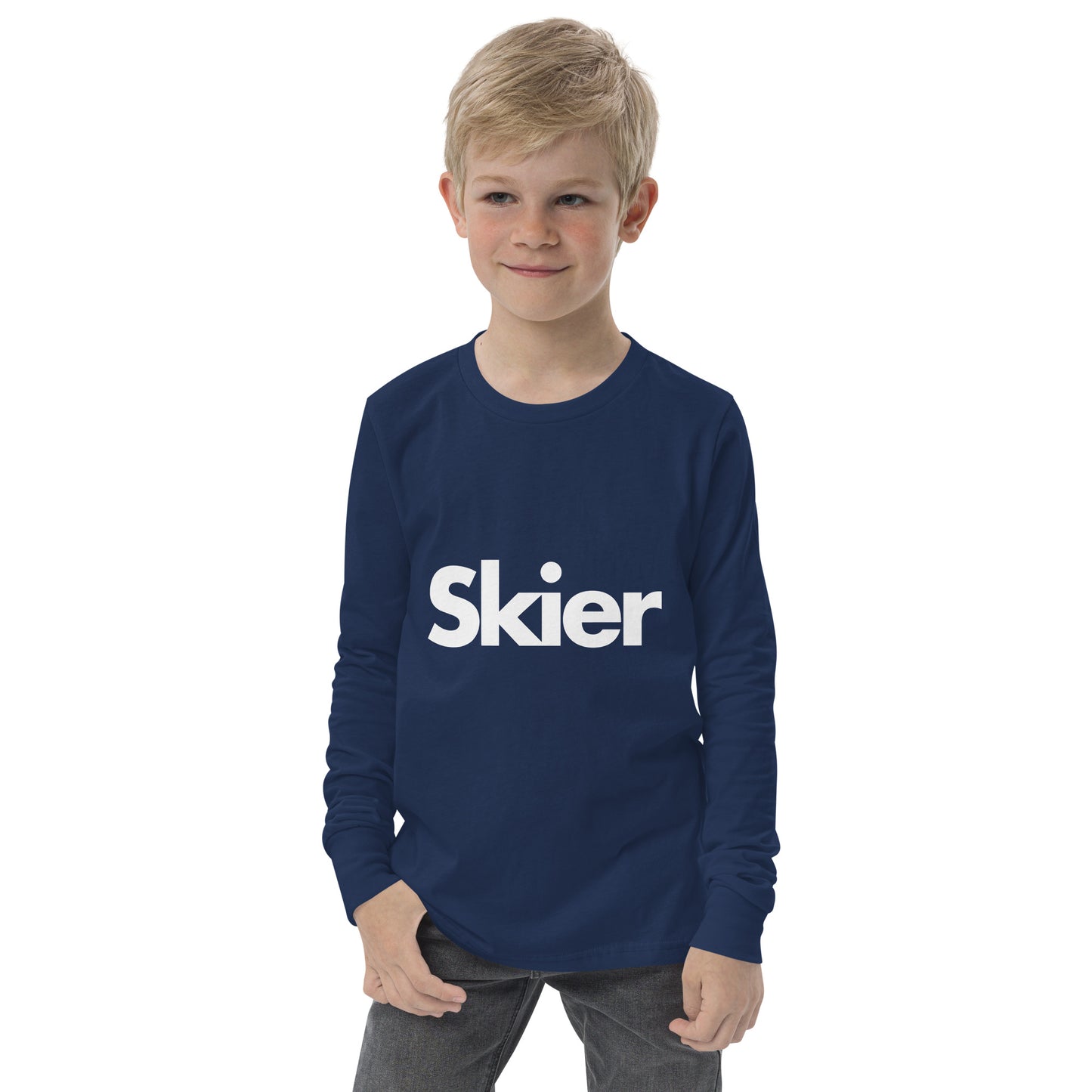 CS0020 - 03001 - Skier Unisex Youth long sleeve tee