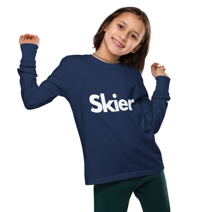 CS0020 - 03001 - Skier Unisex Youth long sleeve tee