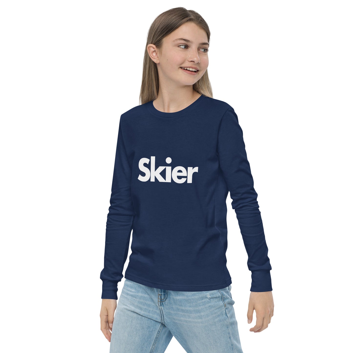 CS0020 - 03001 - Skier Unisex Youth long sleeve tee