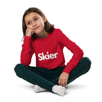 CS0020 - 03001 - Skier Unisex Youth long sleeve tee