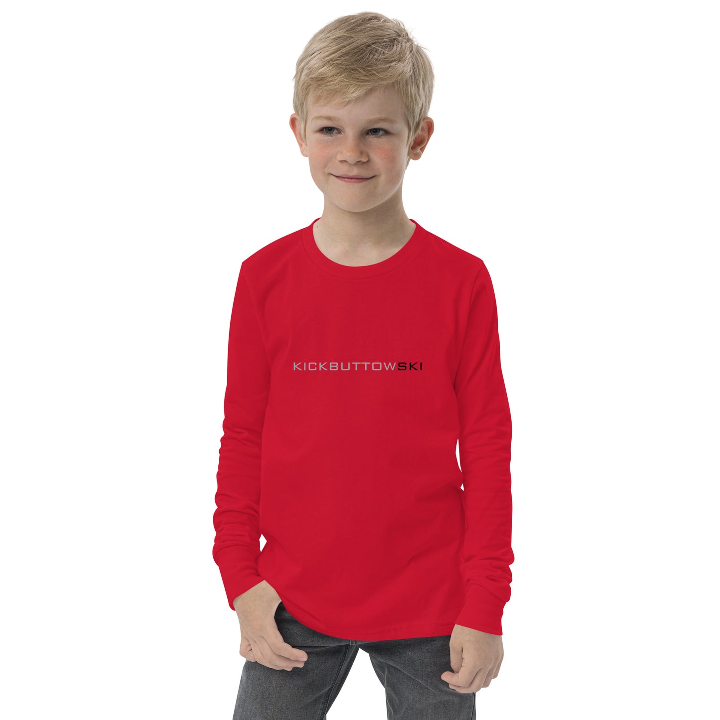 CS0068 - 03001 - Kickbuttowski Unisex Youth long sleeve tee