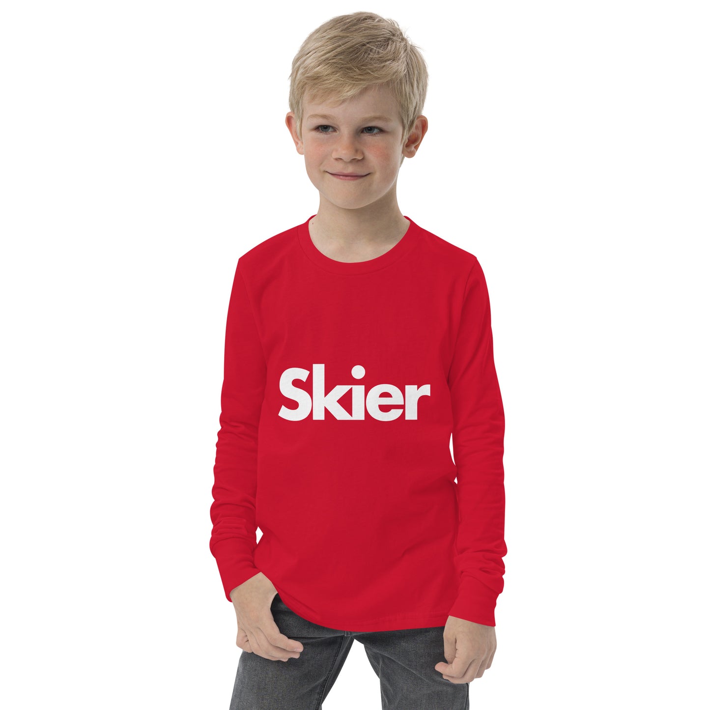 CS0020 - 03001 - Skier Unisex Youth long sleeve tee