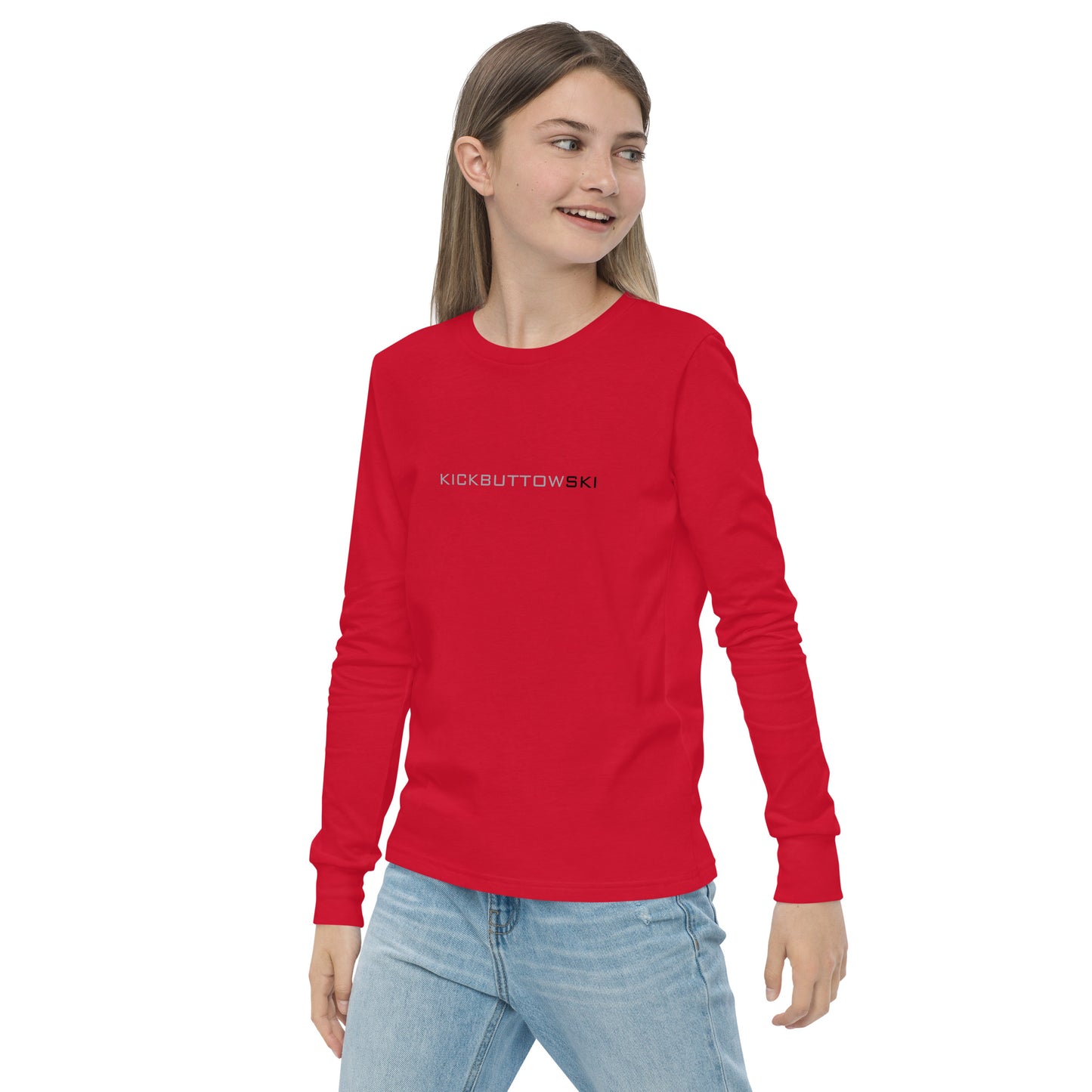 CS0068 - 03001 - Kickbuttowski Unisex Youth long sleeve tee