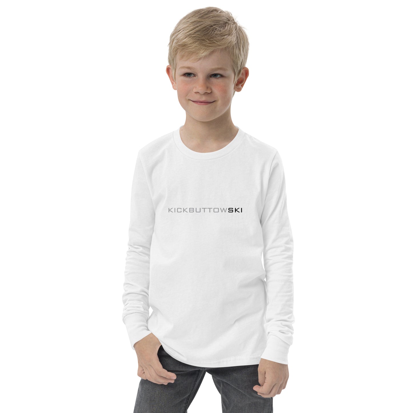 CS0068 - 03001 - Kickbuttowski Unisex Youth long sleeve tee