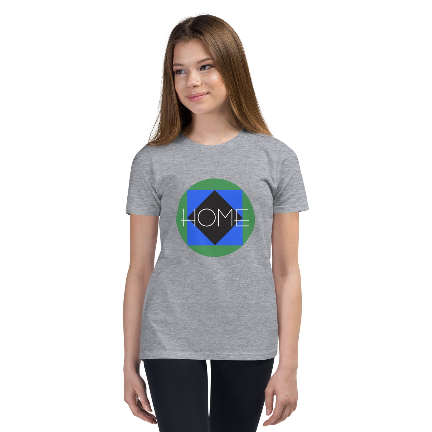 CS0023 - 03001 - Trail Icon Home Youth Short Sleeve T-Shirt