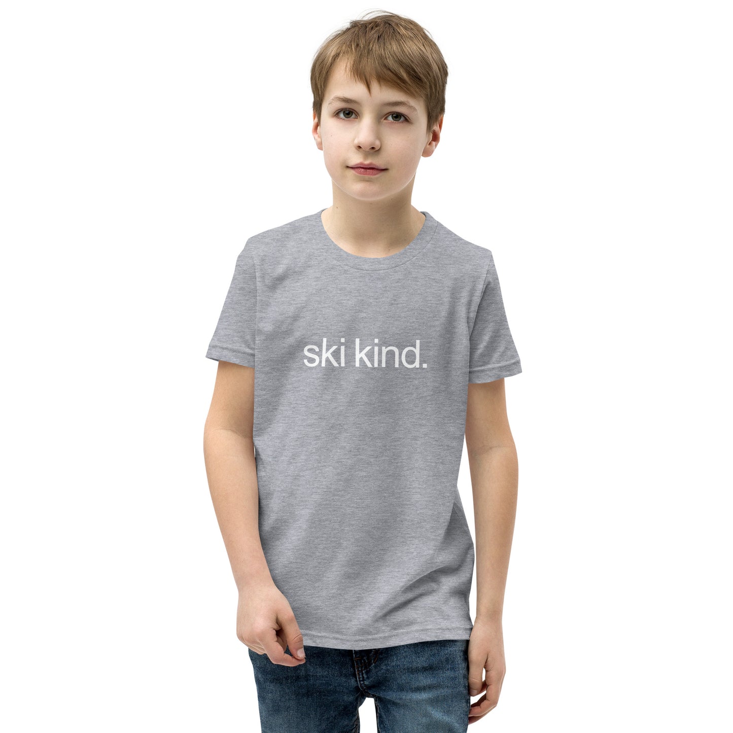 CS0017 - 03001 - ski kind Youth Short Sleeve T-Shirt