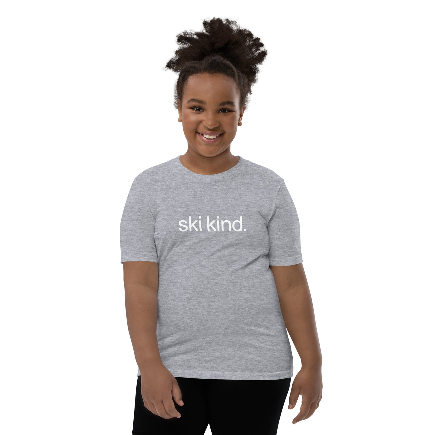 CS0017 - 03001 - ski kind Youth Short Sleeve T-Shirt