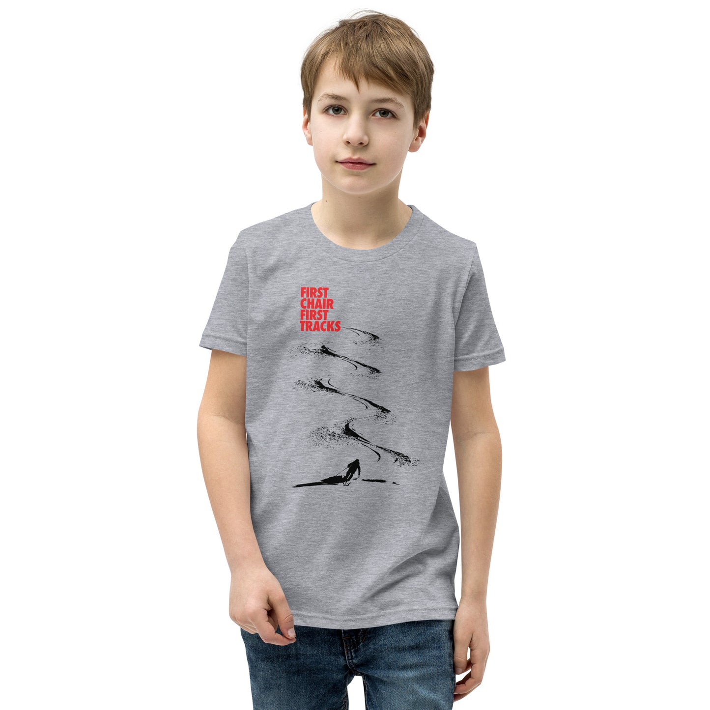 CS0042 - 03001 - First Chair First Tracks Youth Short Sleeve T-Shirt