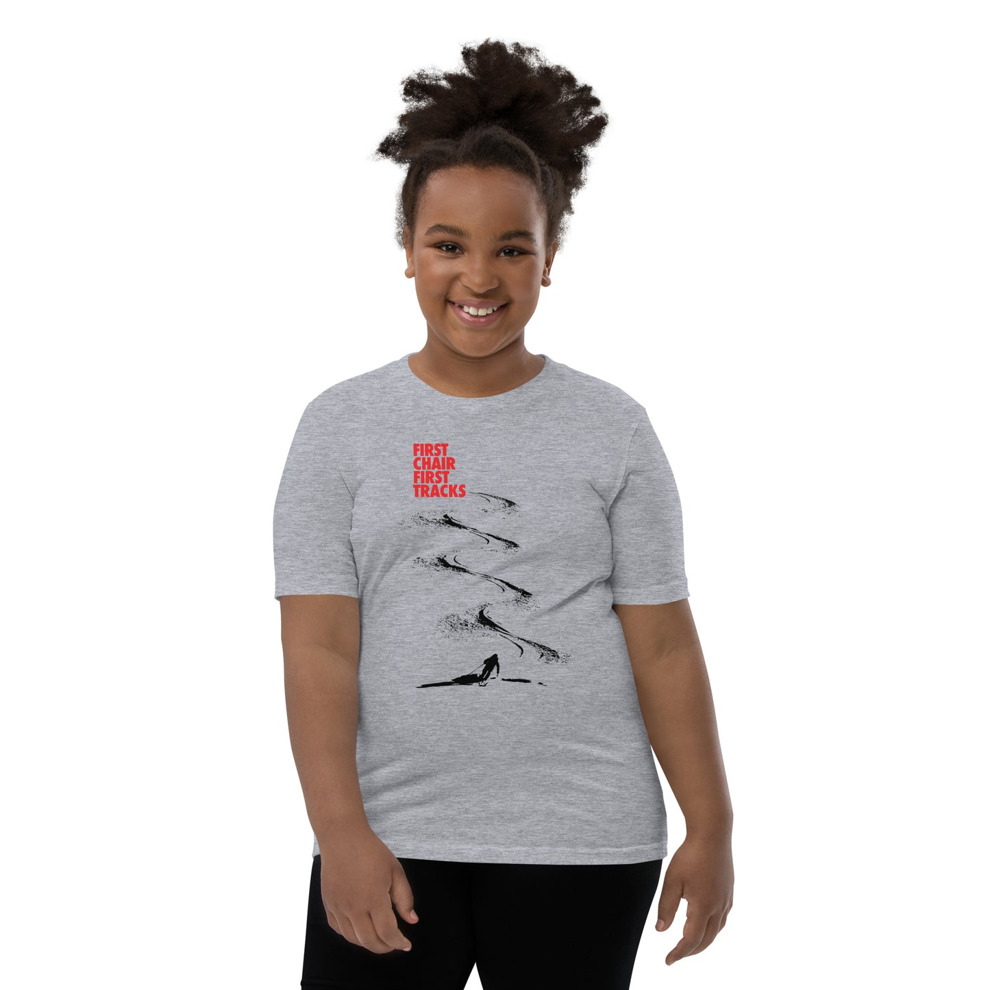 CS0042 - 03001 - First Chair First Tracks Youth Short Sleeve T-Shirt