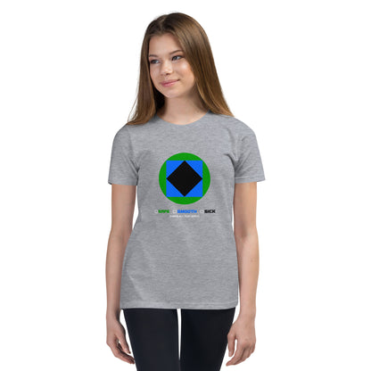 CS0002 - 03001 - Trail Icon Checklist Unisex Youth Short Sleeve T-Shirt