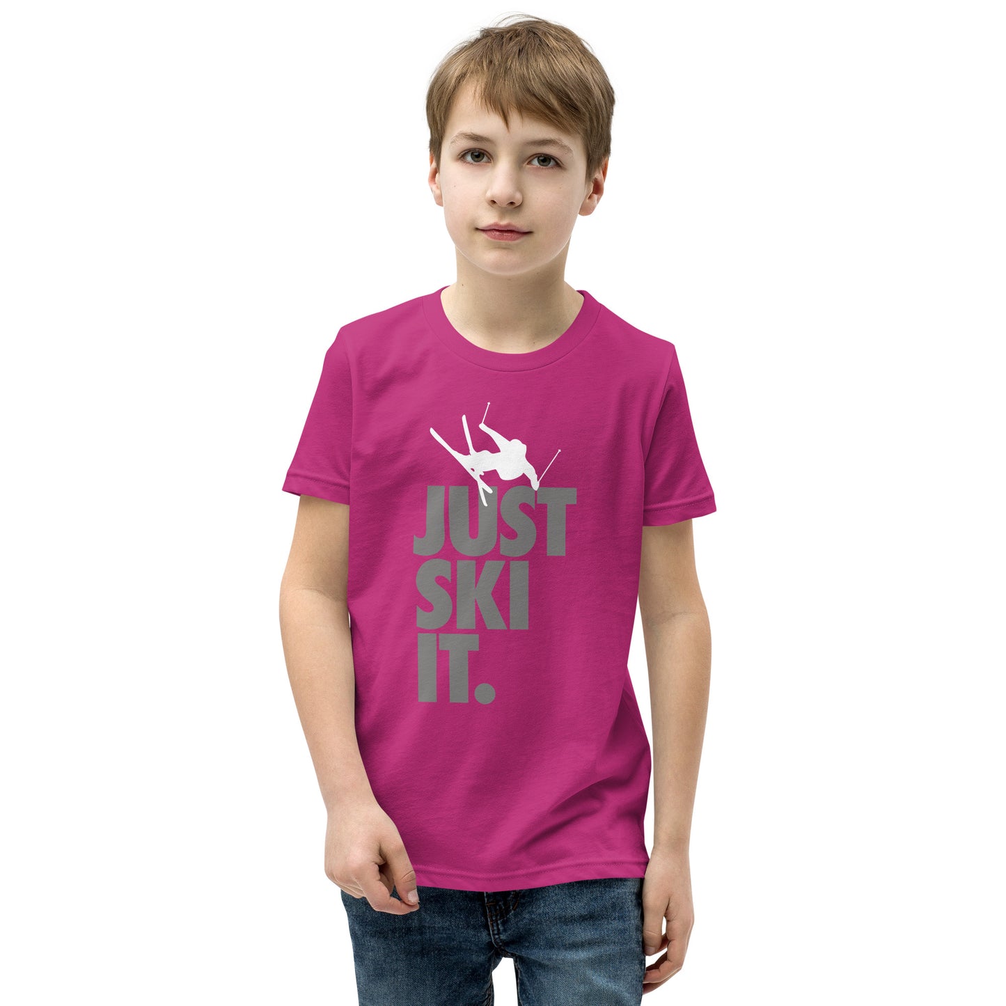 CS0031 - 03001 - Just Ski It Youth Short Sleeve T-Shirt