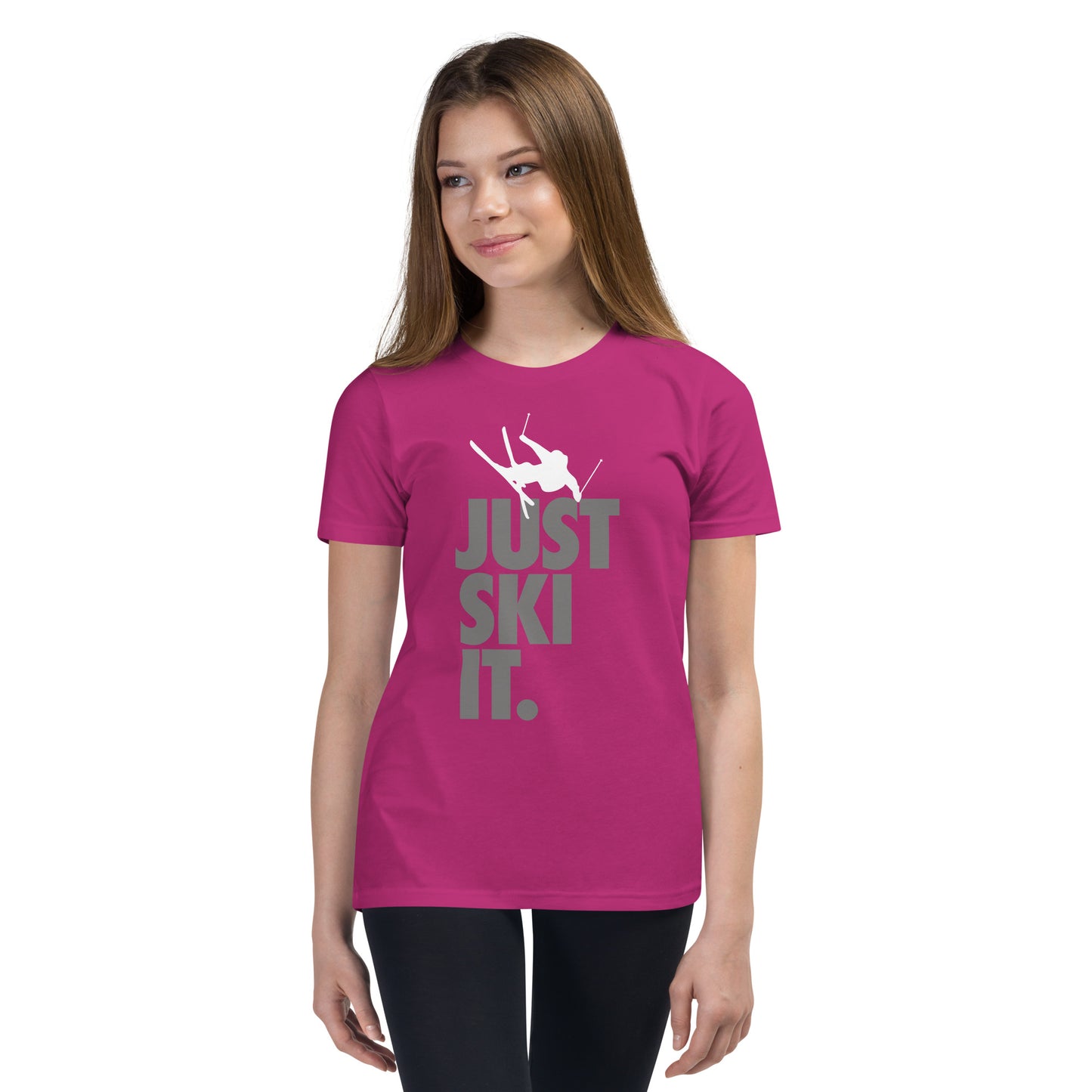 CS0031 - 03001 - Just Ski It Youth Short Sleeve T-Shirt