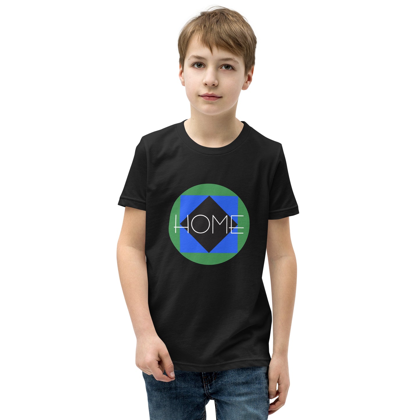 CS0023 - 03001 - Trail Icon Home Youth Short Sleeve T-Shirt