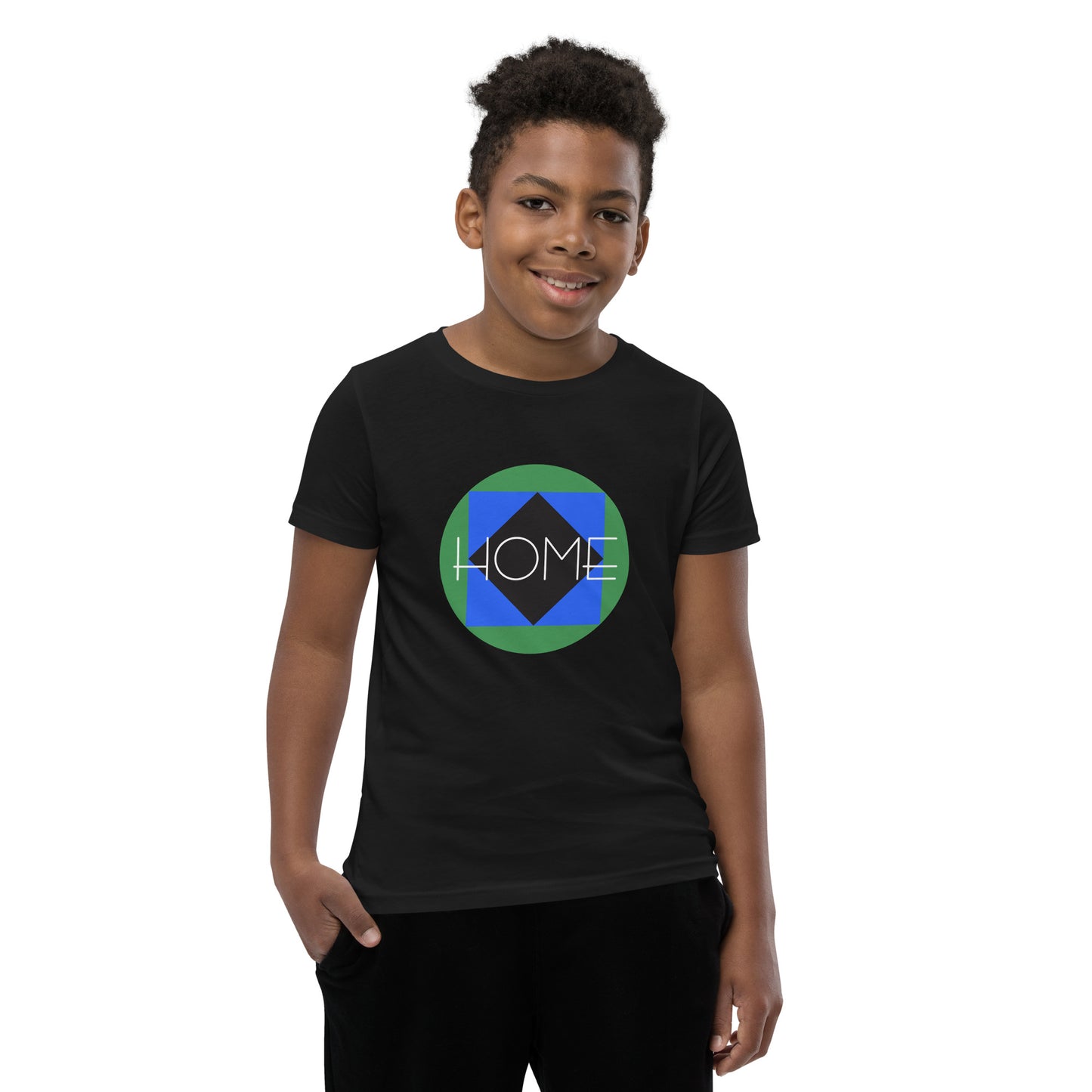 CS0023 - 03001 - Trail Icon Home Youth Short Sleeve T-Shirt