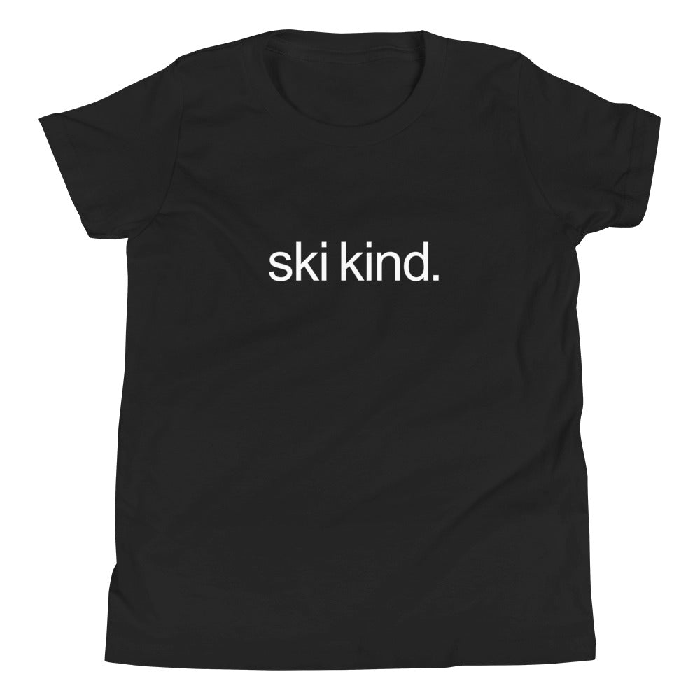 CS0017 - 03001 - ski kind Youth Short Sleeve T-Shirt