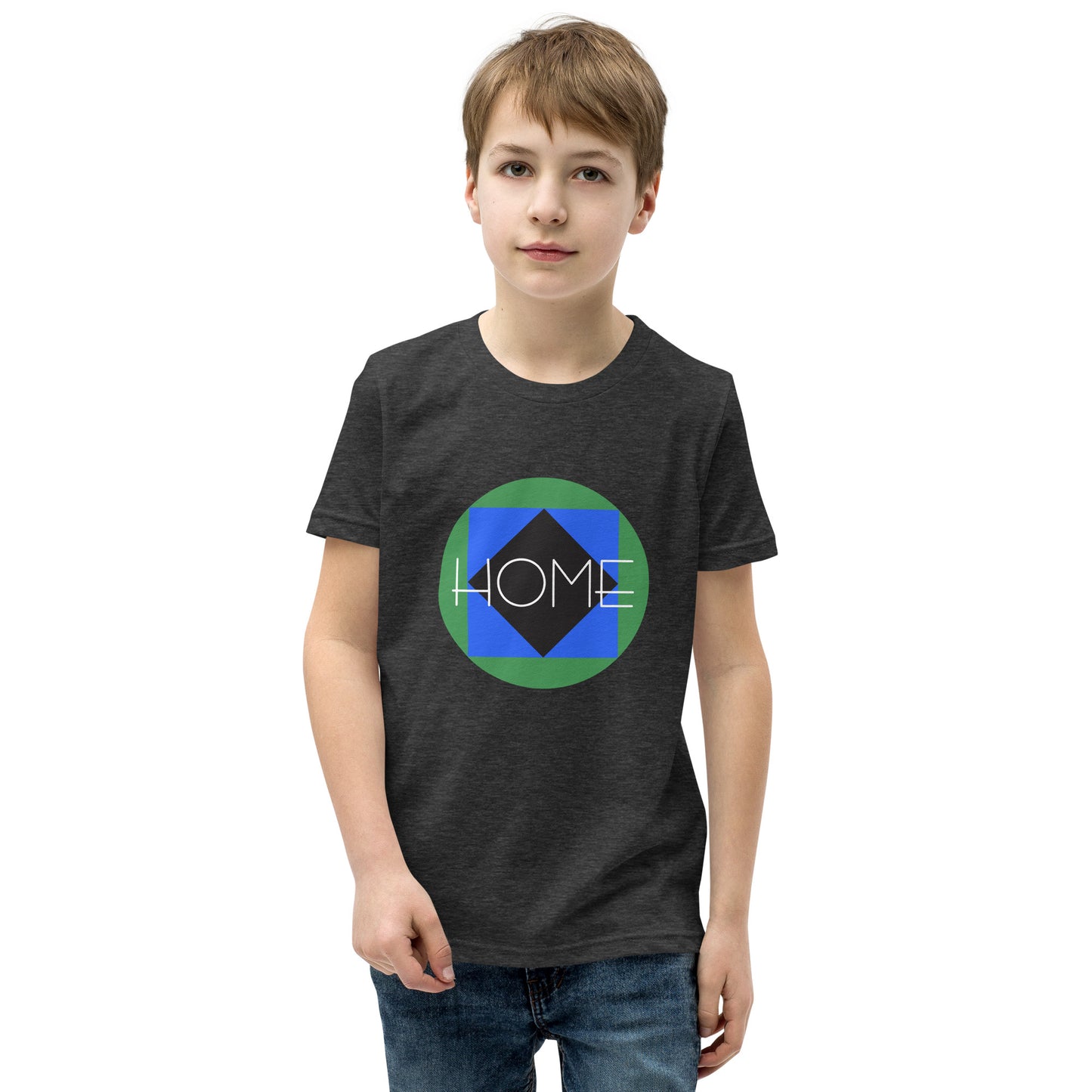 CS0023 - 03001 - Trail Icon Home Youth Short Sleeve T-Shirt