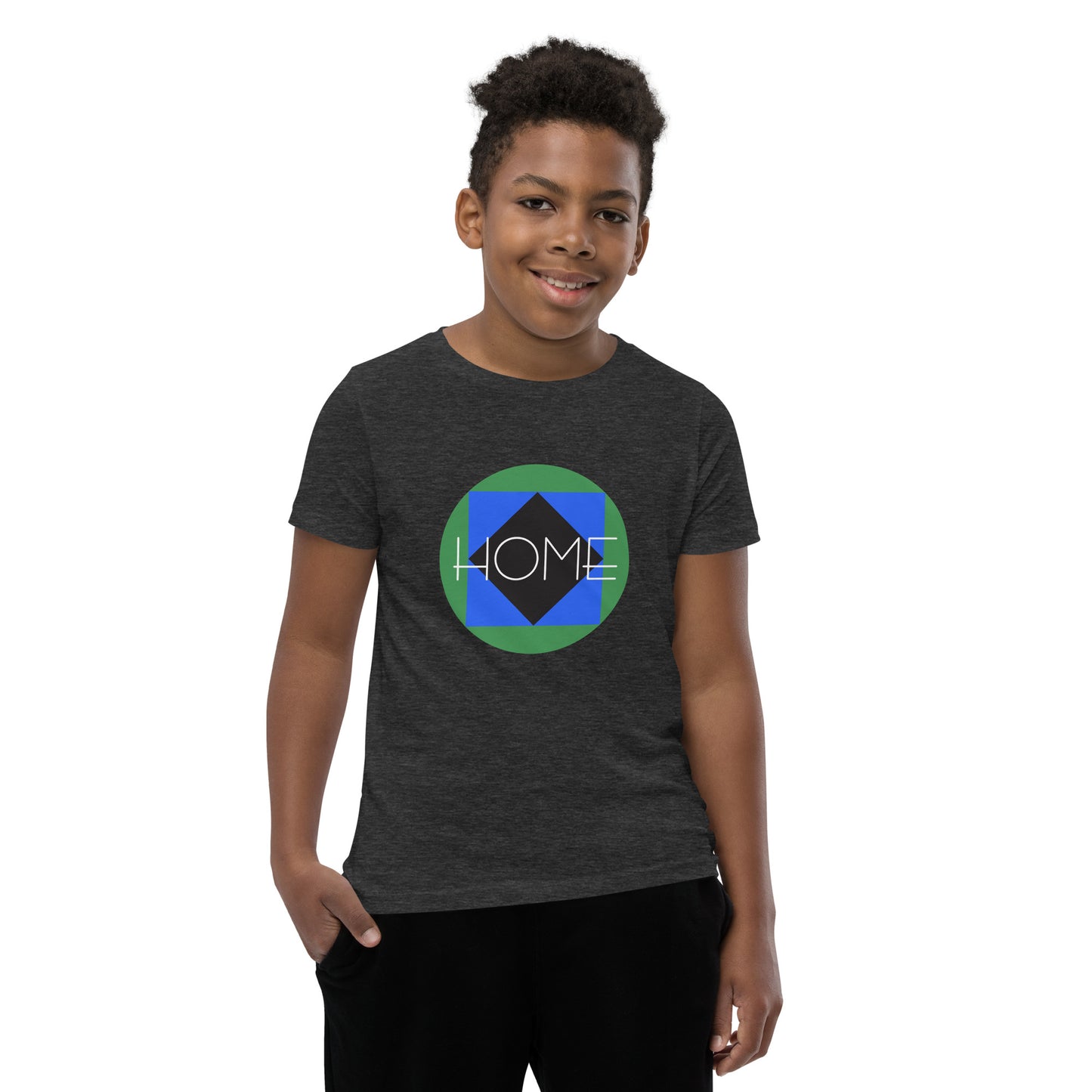 CS0023 - 03001 - Trail Icon Home Youth Short Sleeve T-Shirt