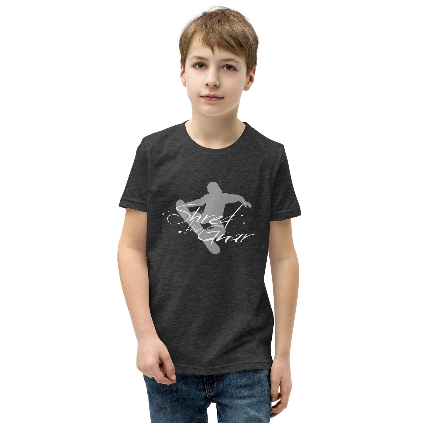 CS0021 - 03001 - Shred the Gnar Unisex Youth Short Sleeve T-Shirt