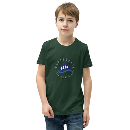 SSASC0122 - 03001 Unisex Youth Short Sleeve T-Shirt (Circle)