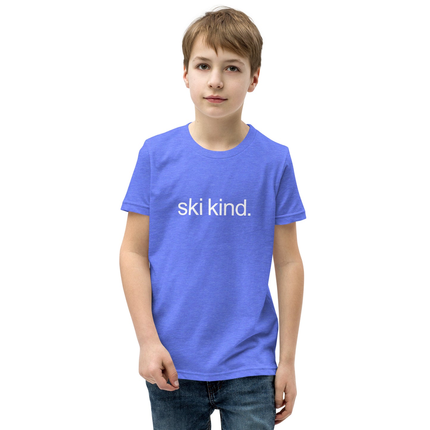 CS0017 - 03001 - ski kind Youth Short Sleeve T-Shirt