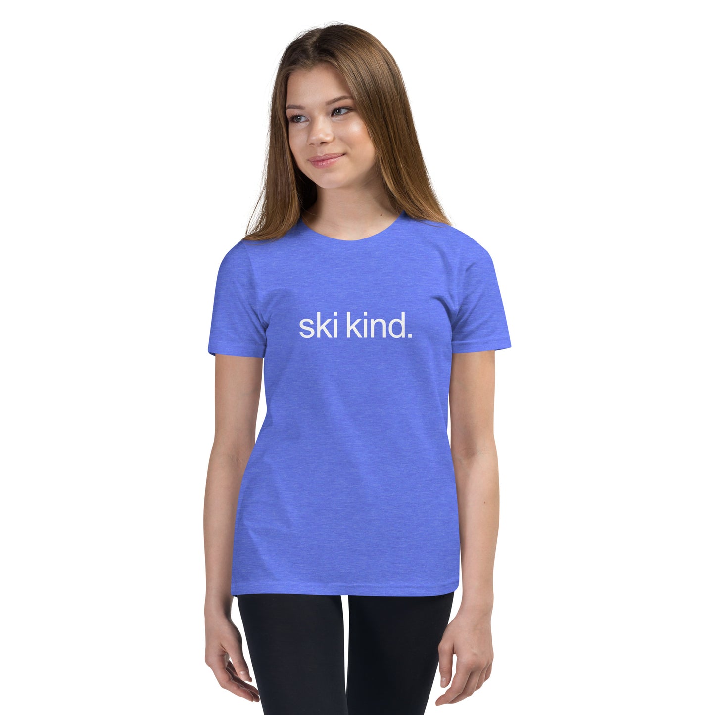 CS0017 - 03001 - ski kind Youth Short Sleeve T-Shirt