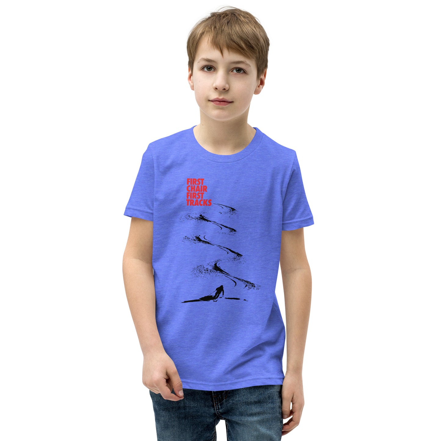 CS0042 - 03001 - First Chair First Tracks Youth Short Sleeve T-Shirt