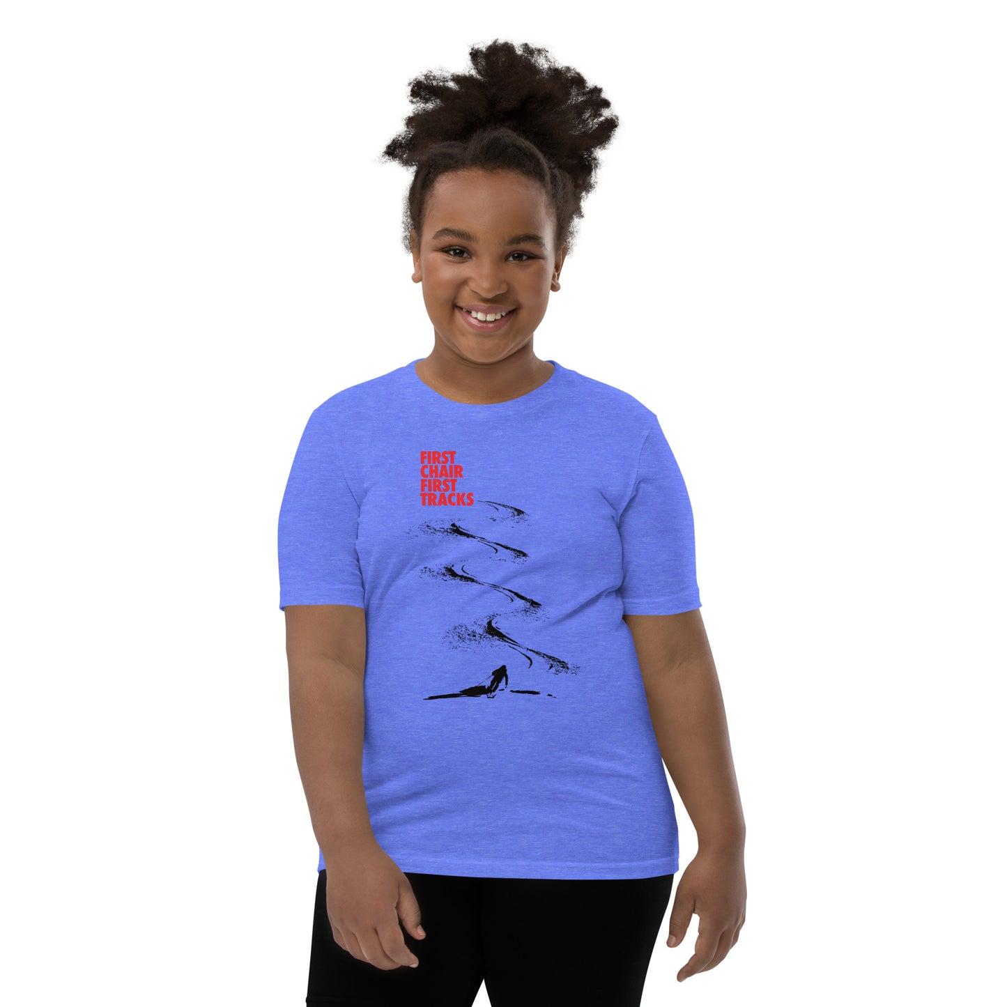 CS0042 - 03001 - First Chair First Tracks Youth Short Sleeve T-Shirt