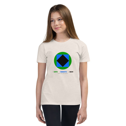 CS0002 - 03001 - Trail Icon Checklist Unisex Youth Short Sleeve T-Shirt